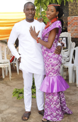 Can't boast of a mattress to sleep on, but you agreed to marry me" - Man celebrates wife who married him when he had nothing