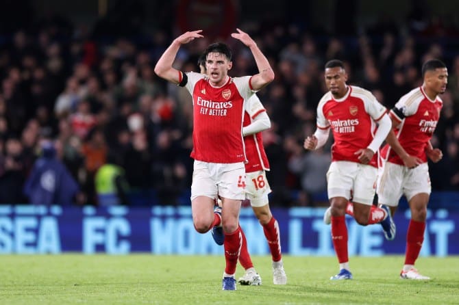 EPL: Mudryk strike insufficient for Chelsea as London derby against Arsenal ends 2-2