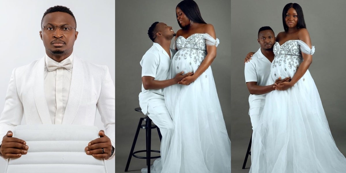 "Pregnancy made you unrecognizable" – Funnybone tells wife after she gave birth to their first child