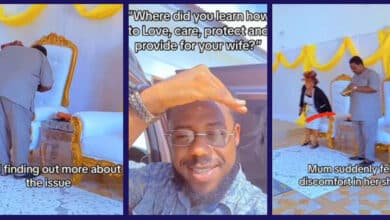 Man Shows How His Parents Taught Him to Love His Wife In Nigeria