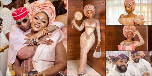 Eniola Badmus, Mercy Eke, and others step out in style for Wizkid’s mother’s burial