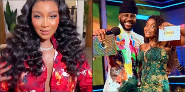 Erica urges BBNaija's production team to 'do better' following Ilebaye's win