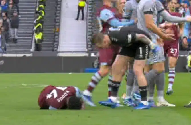 Pickford, Kudus clash as West Ham suffer third consecutive loss in all competitions