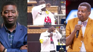 Pastor Adeboye's son, Leke breaks down in tears, begs father to pray for youths