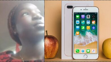 Nigerian parents drag daughter to filth for asking for iPhone 8 as birthday gift