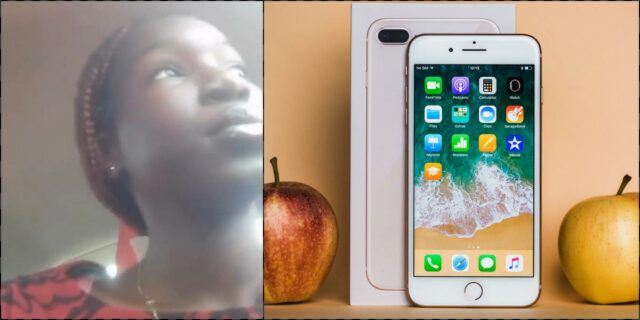 Nigerian parents drag daughter to filth for asking for iPhone 8 as birthday gift
