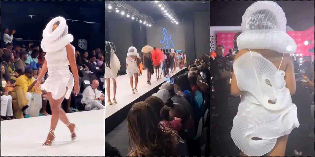 Mercy Eke stuns fans as she debuts modeling career