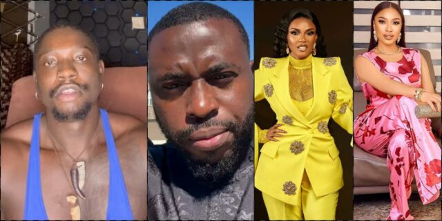 "They will quarrel one day, truth go comot" - VeryDarkMan sides Samklef, shades Iyabo Ojo, Tonto Dikeh