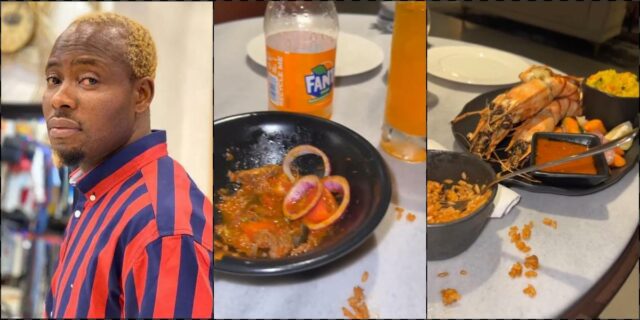 Lege Miami abandons lady at restaurant after she ordered N40K food on first date