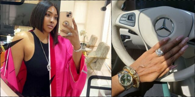 Ubi Franklin's ex-wife, Lilian Esoro reportedly gets engaged