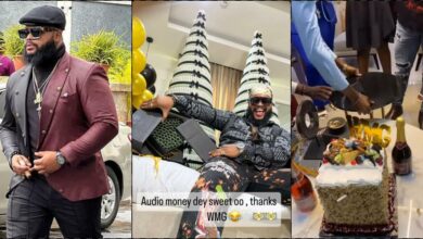"Audio money dey sweet o" - Fans shower Whitemoney with lavish gifts amidst allegations of 'fake life'