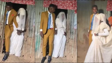groom scolds bride on wedding day