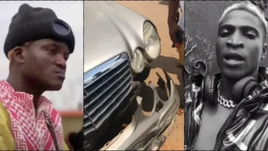 Portable's signee, Abuga involved in accident weeks after car's purchase