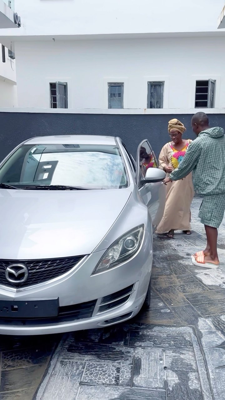 Spyro gifts his mother a car days after buying a house