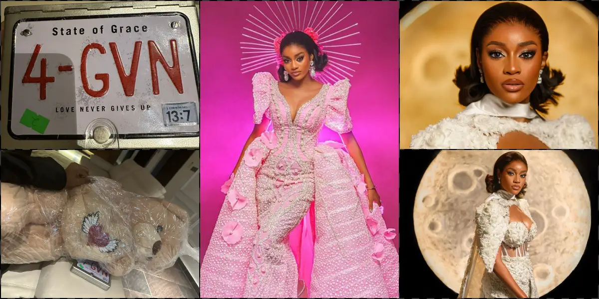 Beauty gets teddy bear, customized bible from parents as 26th birthday gift