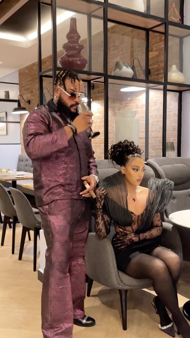 "No chemistry at all" - Whitemoney mocked as flaunts his mystery lady