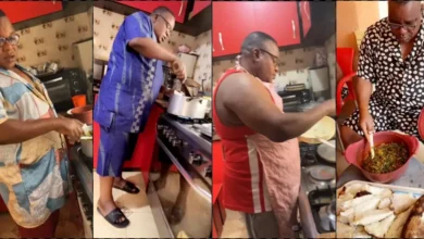 Lady gushes over her dad who loves to cook for the family