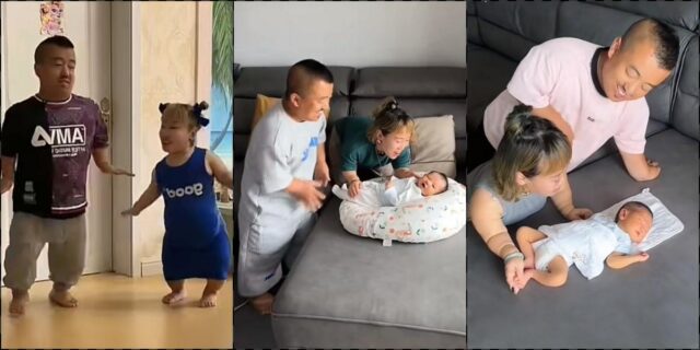 Tiktok couple becomes internet sensation as they welcome adorable baby