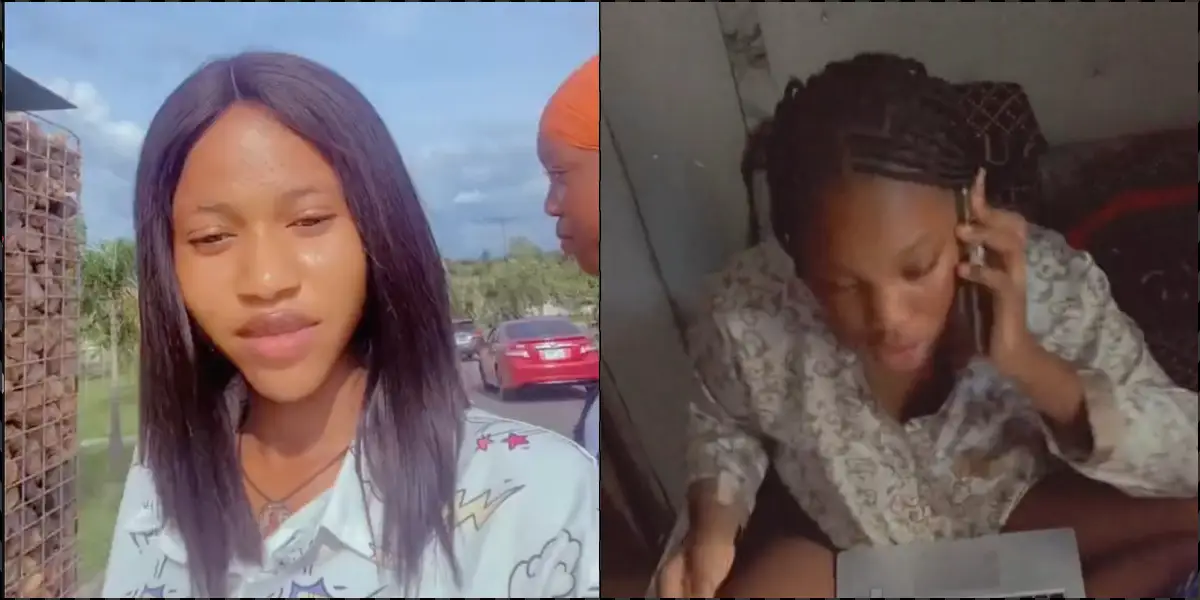 "Don't talk to me like I am your junior sister" - Lady confronts older boyfriend