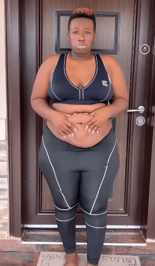 Warri Pikin shares stunning body transformation photos 6 months after weight loss surgery (Video)