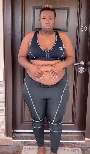 Warri Pikin shares stunning body transformation photos 6 months after weight loss surgery (Video)