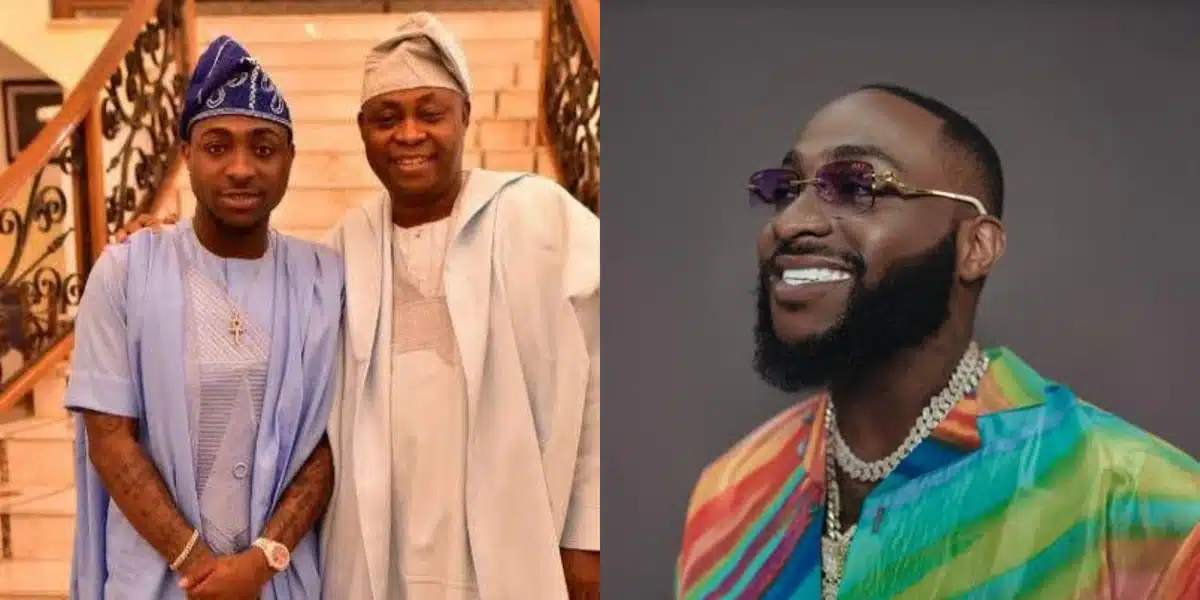 “Davido’s father is the reason why he goes about scamming people” — Anonymous investigator reveals, shares alleged chat between Davido and Larry Gaga