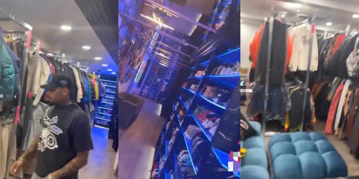 “Closet Abi boutique” — Netizens question after seeing Chris Brown’s closet