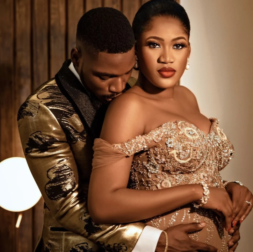 “Thank God say he leave CeeC” — Reactions as Tobi Bakre and wife Anu Bakre play at Fuel Station 