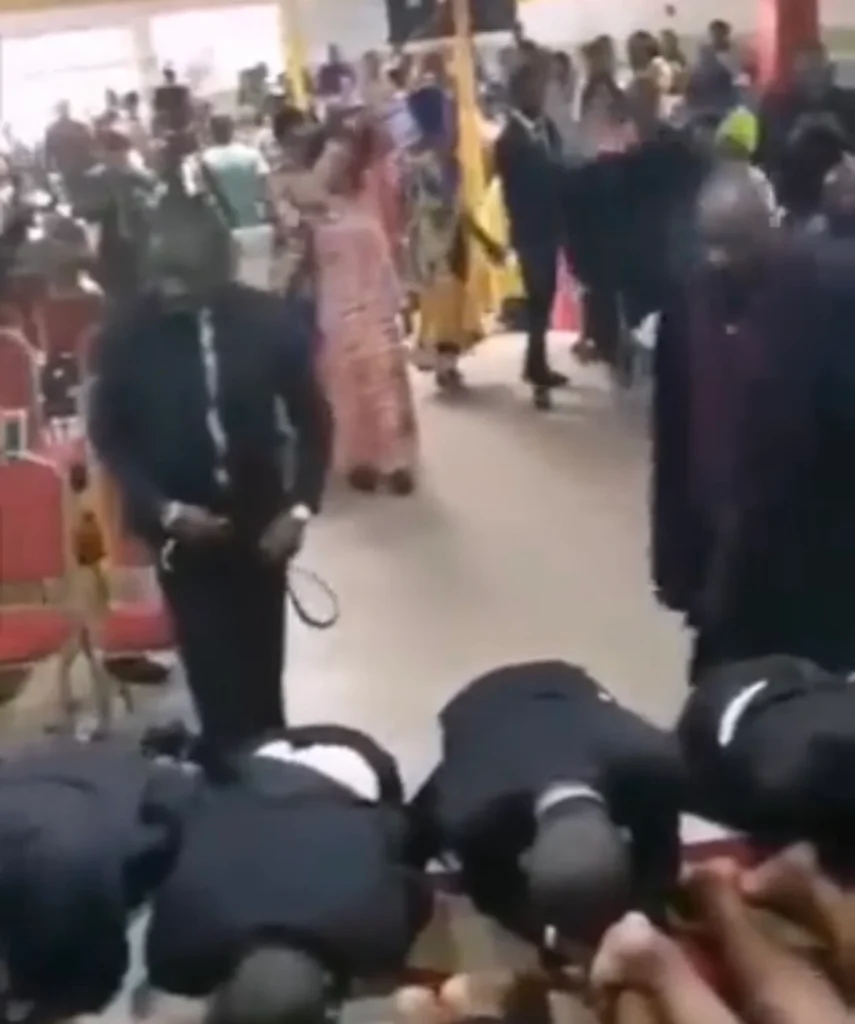 “Spare the belt and spoil the members” — Reactions as priests flog members in Church 