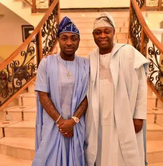 “Davido’s father is the reason why he goes about scamming people” — Anonymous investigator reveals, shares alleged chat between Davido and Larry Gaga