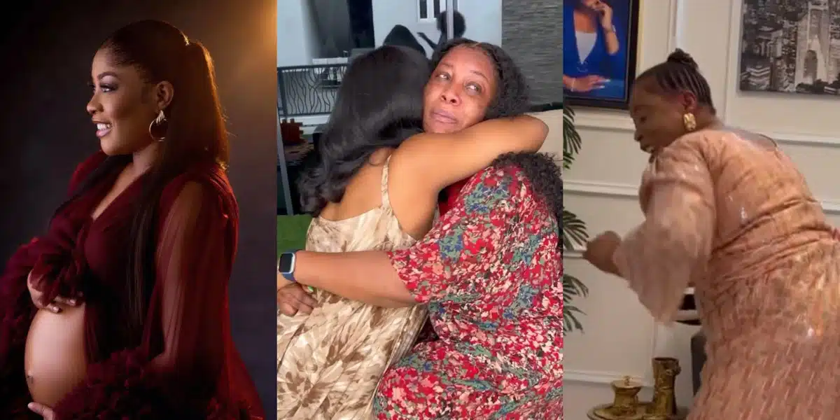 Emotional moment Chef Tolani aka diaryofakitchenlover informed her friends and family of her pregnancy