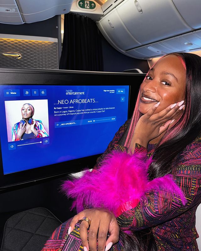 DJ Cuppy bags mouthwatering partnership with British Airways