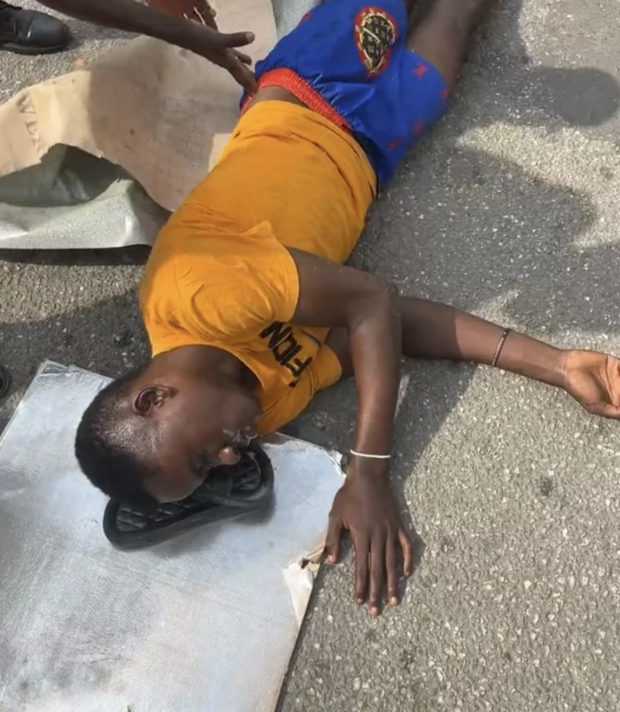 Lady reveals how her Estate people beat up man who faked seizure to collect money