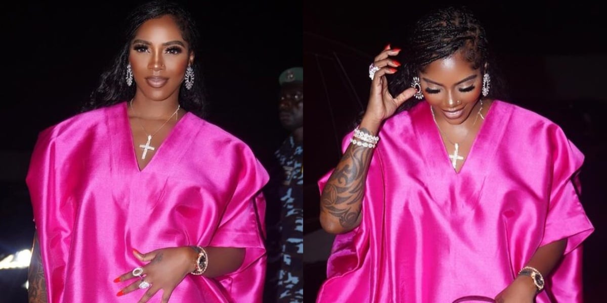 Tiwa Savage publie un étrange message sur la façon dont Dieu l'a sauvée