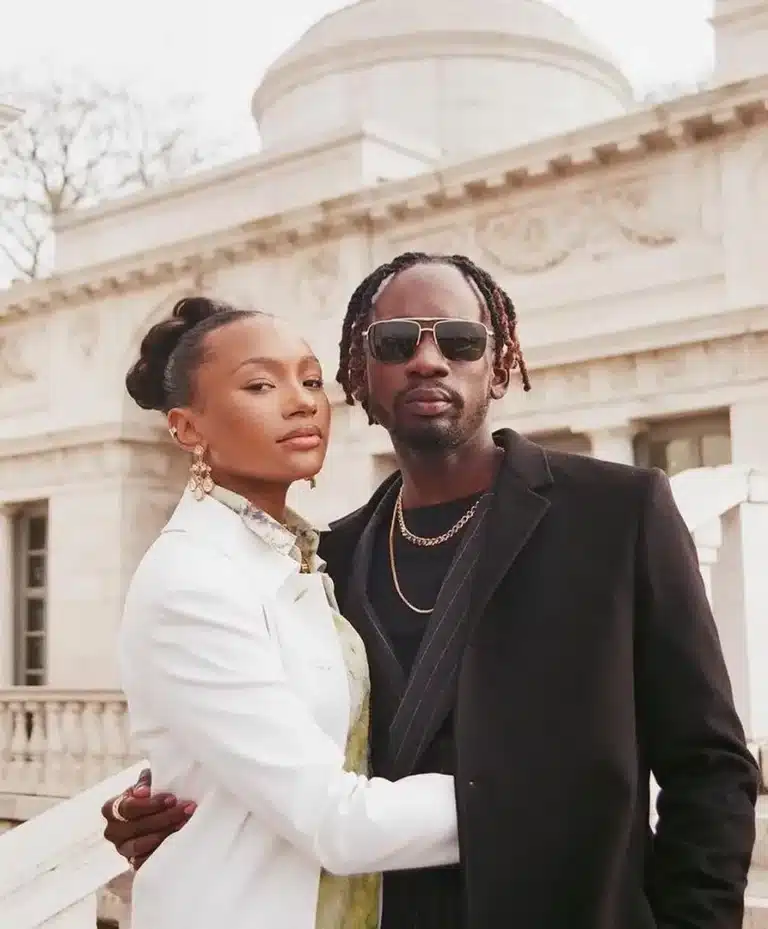 Mr Eazi and Temi Otedola