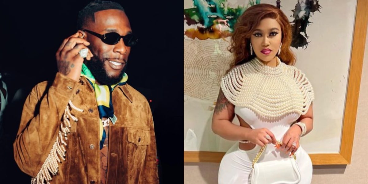 Burna Boy allegedly flies Vera Sidika to Lagos for a fun time, fans react