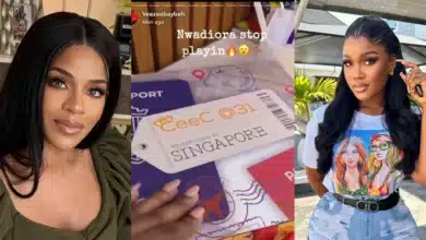 I’m going with a solid human being to celebrate a solid moment in her life” — Venita says as CeeC gifts her a ticket for her birthday in Singapore