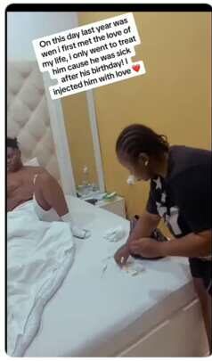 Nigerian nurse falls in love with patient, gets engaged