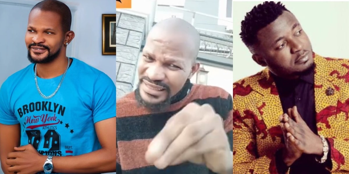 "What is your actual source of income" – Uche Maduagwu queries MC Galaxy after he reportedly spent k for a music video