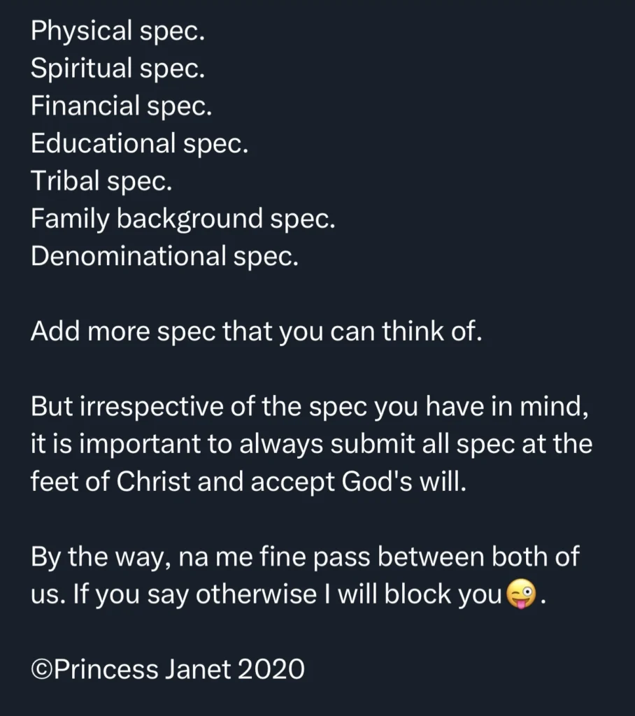 “The man even fine pass you” — Netizens lambasts wife who claims her husband was not her spec