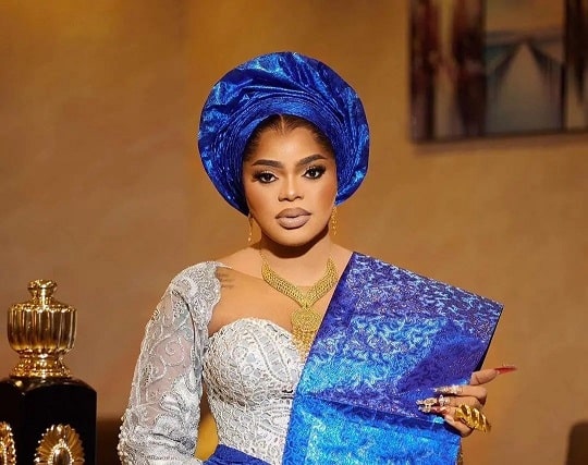 "Body refuses to cooperate with the delusions" - Video show Bobrisky's rough beard causes stir