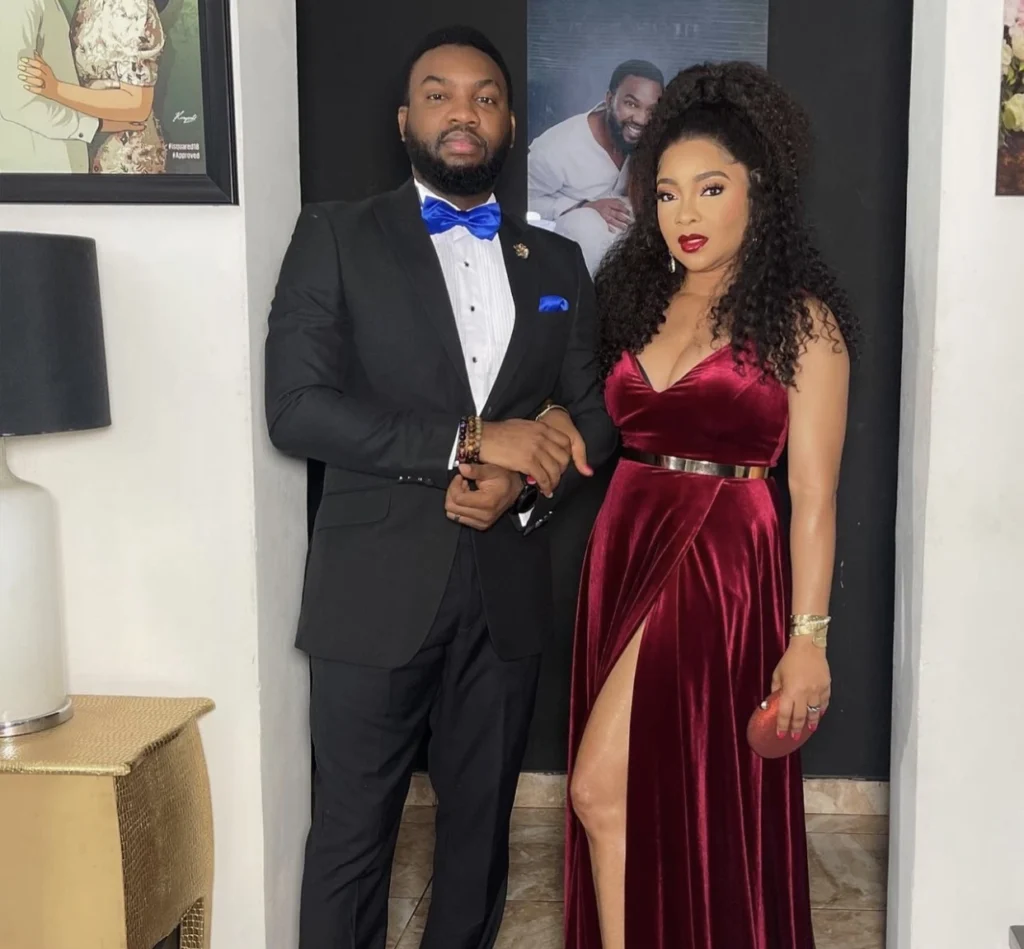 “My lover, my best friend, my compensation” — Ibrahim Suleiman and his wife, Linda Ejiofor, serenade each other on their 5th wedding anniversary 