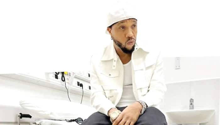 "This is the best night of the production" - Charles Okocha says following bedroom scene with Mercy Eke on movie set