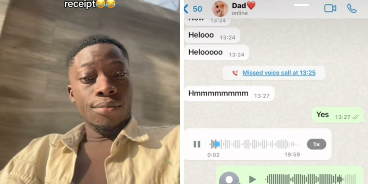 Man father WhatsApp read receipts