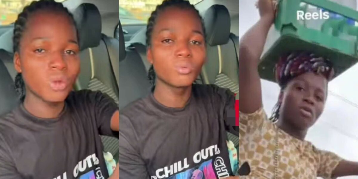 "I ran away from home because of maltreatment from my family" – Viral hawker, Eniola alleges