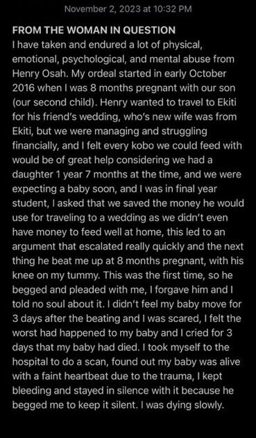 Woman breaks silence following claims of divorcing husband upon arrival in UK