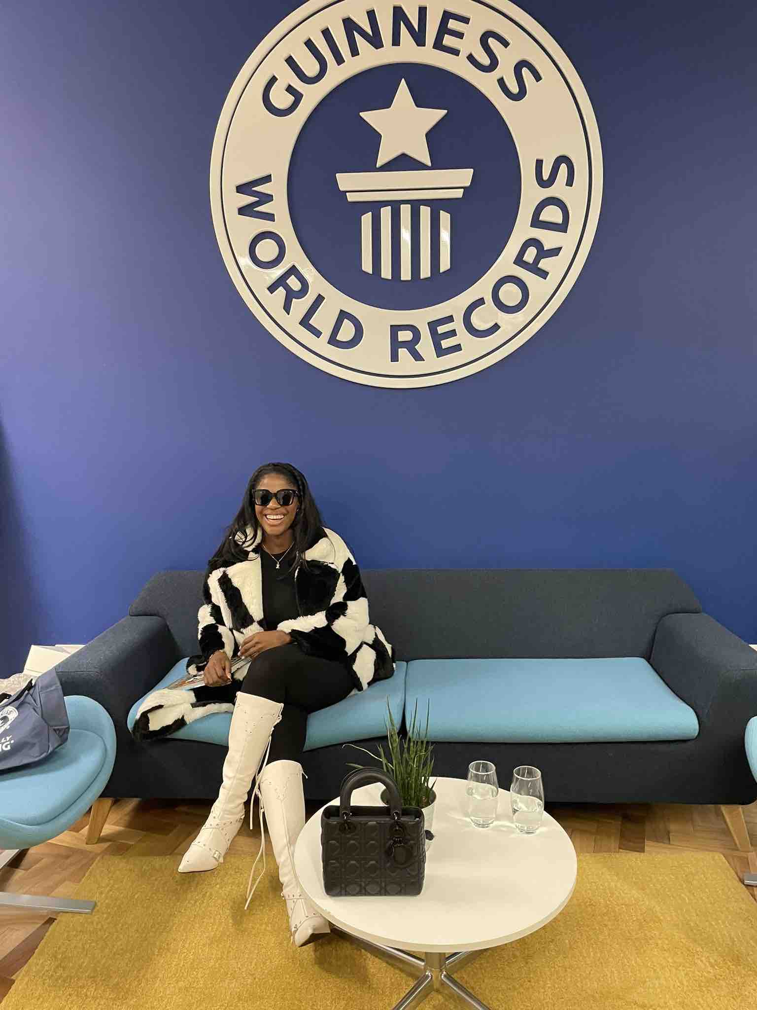 Hilda Baci gracefully welcomed at Guinness World Records’ headquarters in London Hilda Baci gracefully welcomed at Guinness World Records’ Headquarters in London