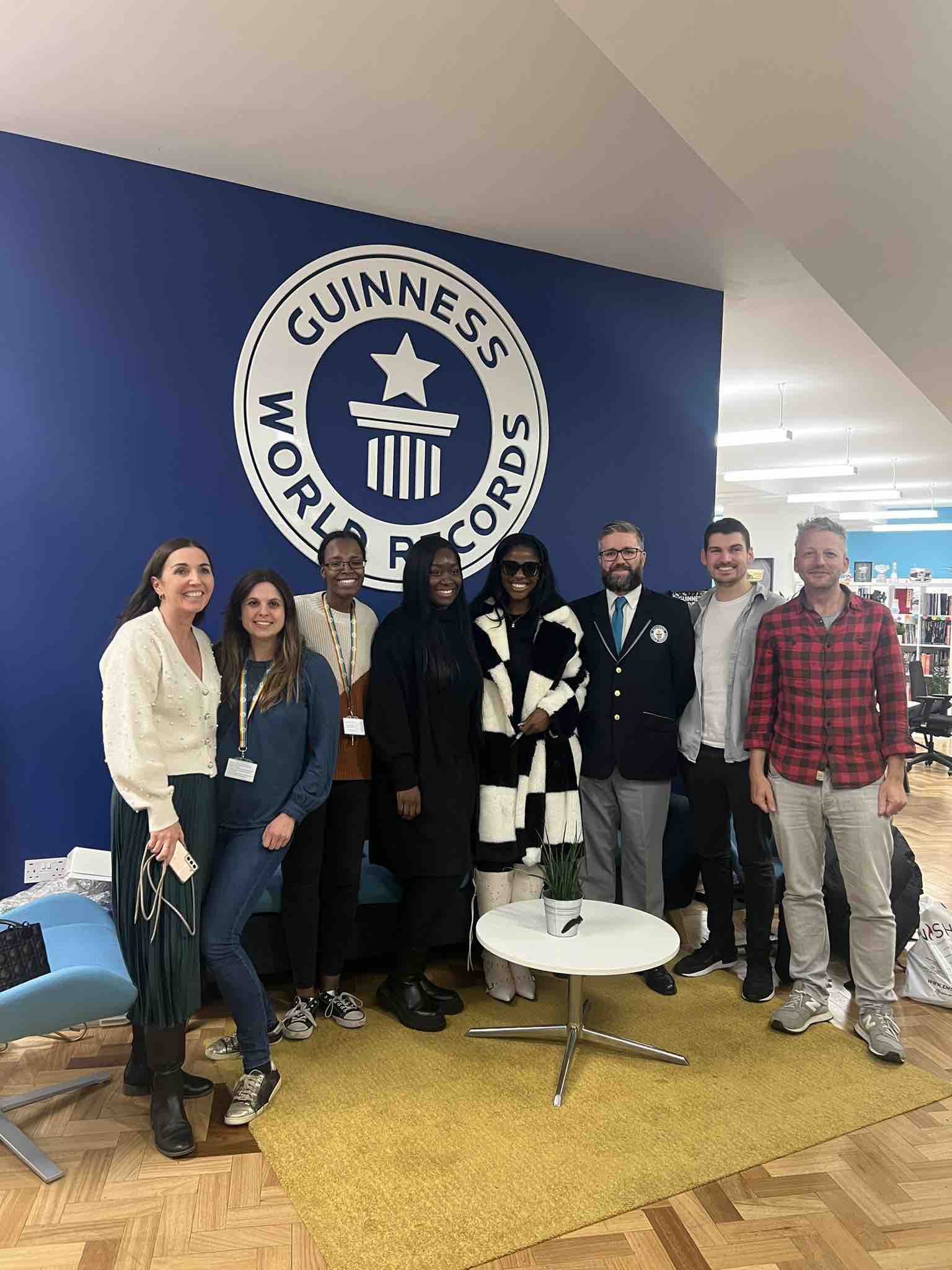 Hilda Baci gracefully welcomed at Guinness World Records’ headquarters in London Hilda Baci gracefully welcomed at Guinness World Records’ headquarters in London