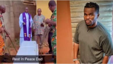 "I intentionally didn't pick his calls" - Tosin breaks down after losing father
