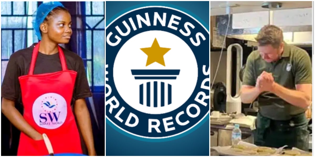 "What about Chef Dammy's Record?"- Man drags Guinness World Records as Irish Chef dethrones Hilda Baci